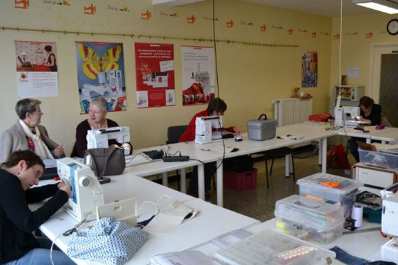 Centre créatif de couture à Bertrix