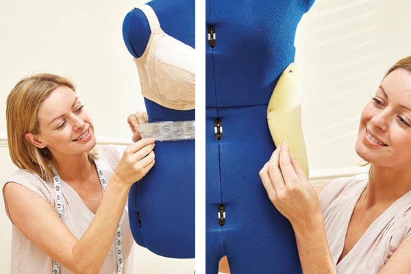 Mise en forme et adaptation du mannequin