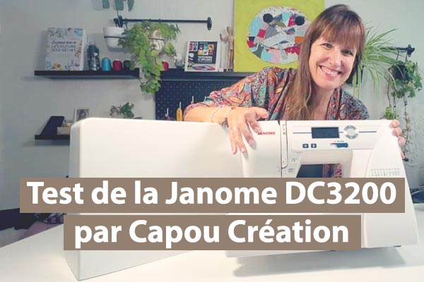 Blog - Janome 3200DC en test Blog - Janome 3200DC en test