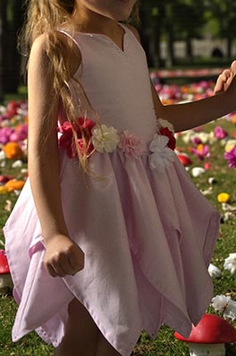 Couture d'une robe avec la Janome Skyline S6 Edition Anniversaire