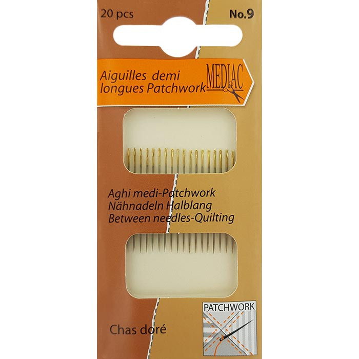Aiguilles demi longues patchwork n°9 Aiguilles demi longues patchwork n°9