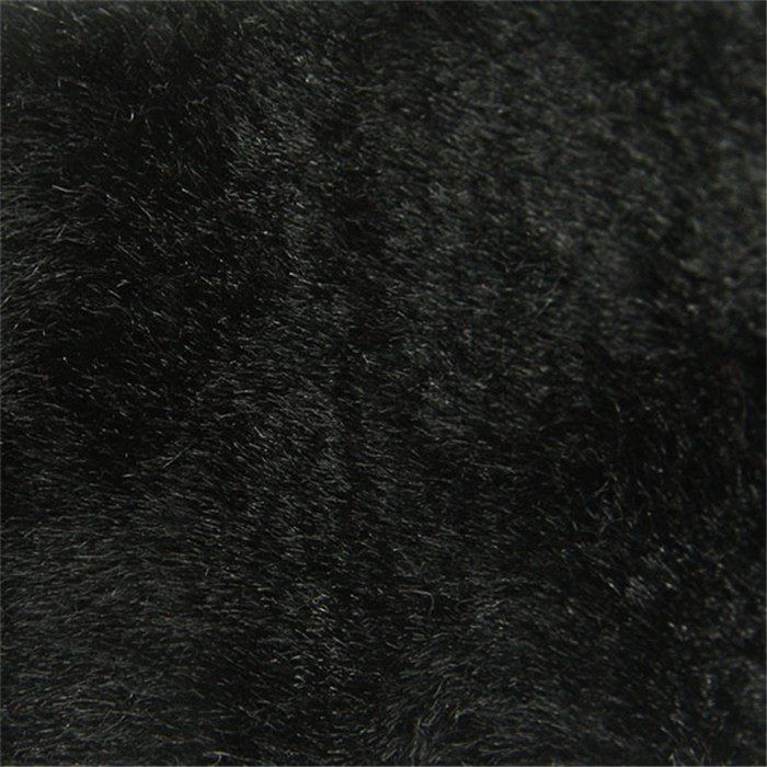 Bande fourrure 20 cm noire au mètre Bande fourrure 20 cm noire au mètre