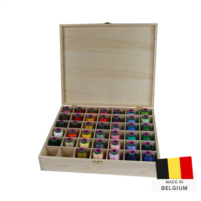 Boîte 42 cases Isacord & Madeira Boîte 42 cases Isacord & Madeira