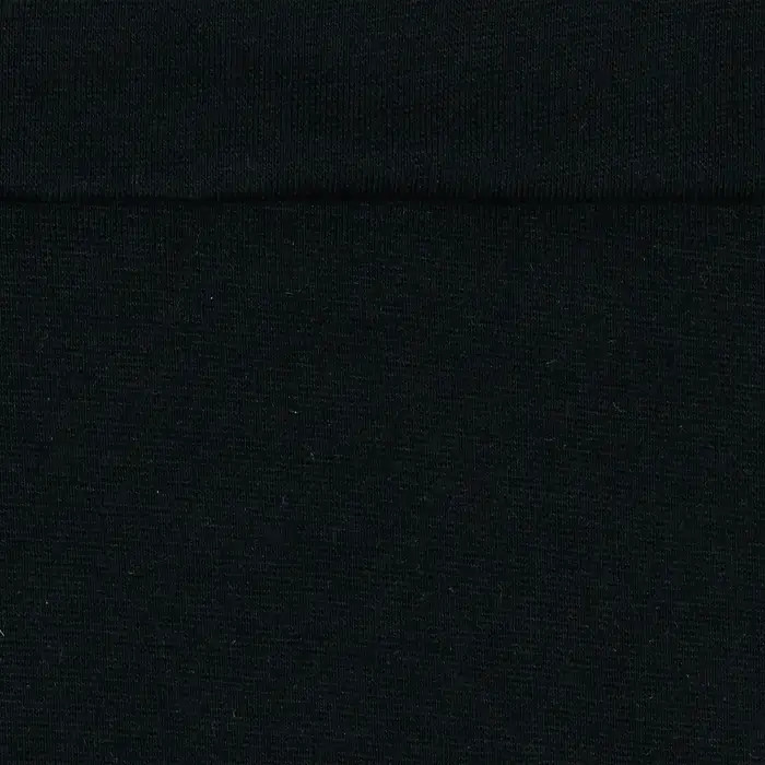 Bord-côte 70cm en coton noir par 50cm Bord-côte 70cm en coton noir par 50cm
