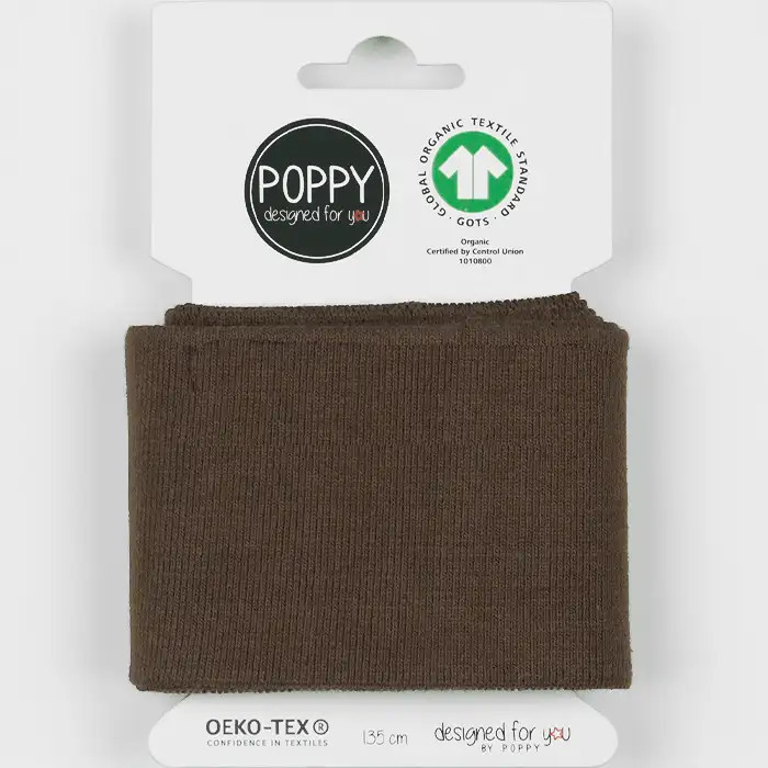 Bord-côte Poppy Brun 7cm x 135cm Bord-côte Poppy Brun 7cm x 135cm