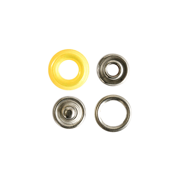 Boutons pression 12mm jaune citron (10) Boutons pression 12mm jaune citron (10)