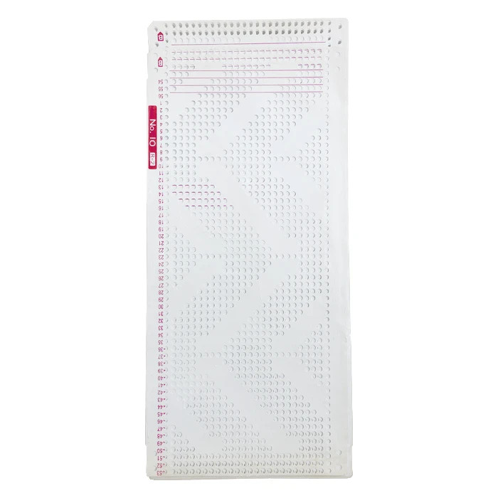 Cartes perforées d'origine Silver Reed SRP60N Cartes perforées d'origine Silver Reed SRP60N