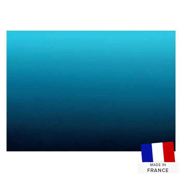 Coupon velours dégradé bleu 50x70cm Coupon velours dégradé bleu 50x70cm