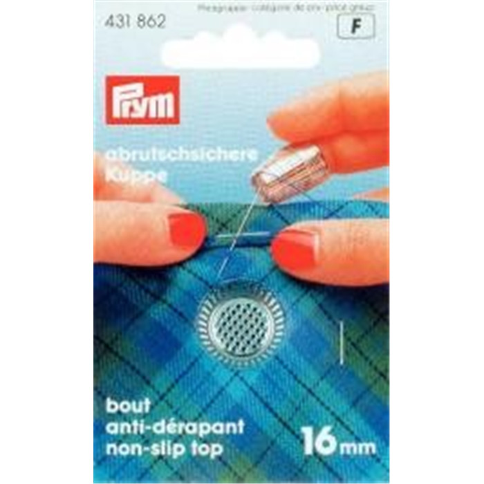 Dé 16mm bout antidérapant Prym Dé 16mm bout antidérapant Prym