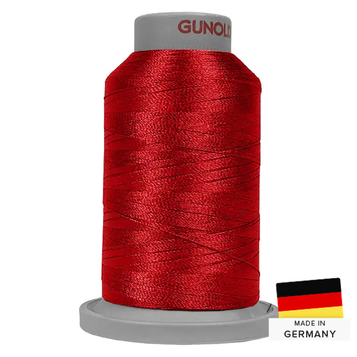 Fil à broder 1000m Poly 40 Rouge 61147 Fil à broder 1000m Poly 40 Rouge 61147