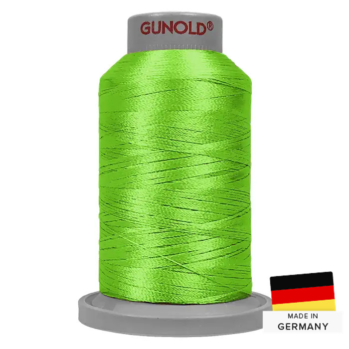 Fil à broder 1000m Poly 40 Vert pomme 61510 Fil à broder 1000m Poly 40 Vert pomme 61510