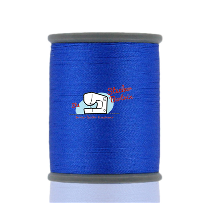 Fil à broder Brother n°50 300m ET405 Bleu Fil à broder Brother n°50 300m ET405 Bleu