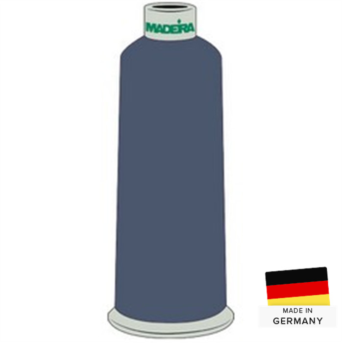 Fil à broder Polyneon 40 5000m 1963 gris bleu ramier Fil à broder Polyneon 40 5000m 1963 gris bleu ramier