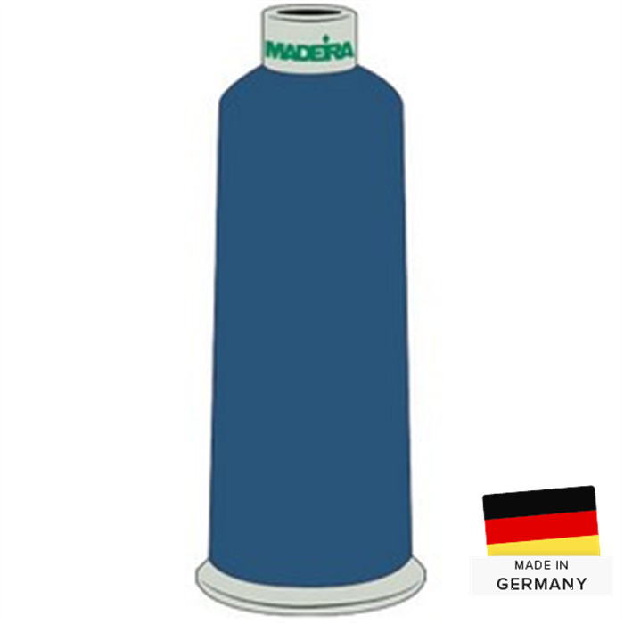 Fil à broder Polyneon 40 5000m 1975 bleu colonial Fil à broder Polyneon 40 5000m 1975 bleu colonial