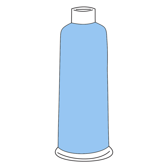 Fil décoratif Gunold Filaine 12 3313 bleu ciel Fil décoratif Gunold Filaine 12 3313 bleu ciel