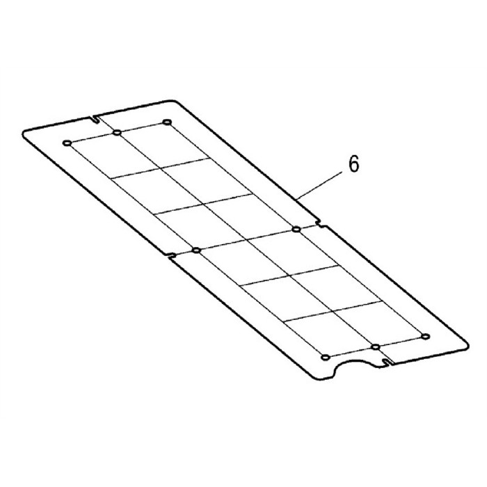 Patron pour cadre à broder 300x100mm Patron pour cadre à broder 300x100mm