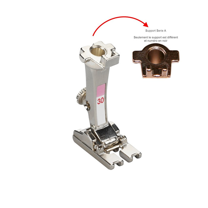 Pied 31 pour nervures à 3 rainures (ANCIEN) Pied 31 pour nervures à 3 rainures (ANCIEN)