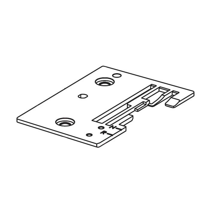 Plaque à aiguille pour surjeteuse Juki MO-80CB Plaque à aiguille pour surjeteuse Juki MO-80CB