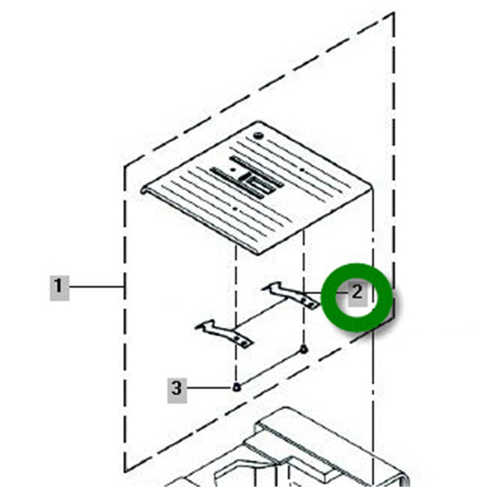 Ressort de serrage plaque à aiguille Ressort de serrage plaque à aiguille