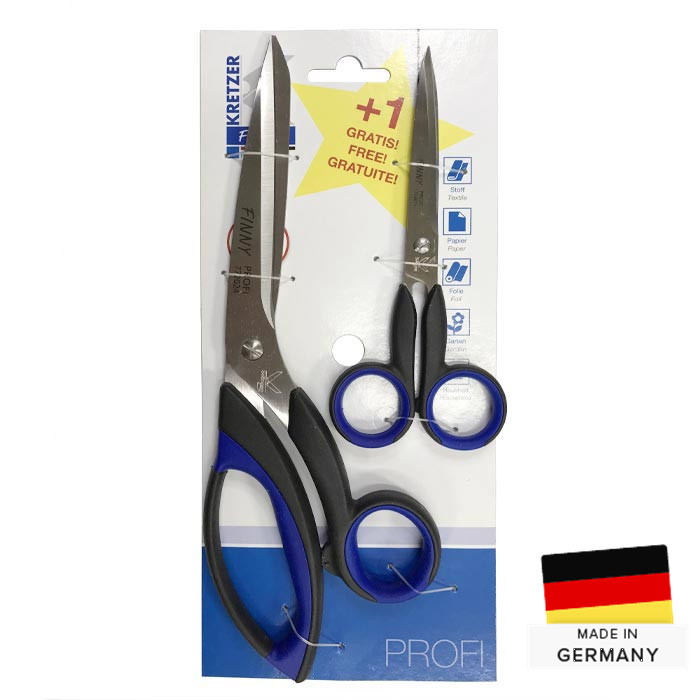 Set de ciseaux Kretzer Finny 24cm (772024) et 15cm (772015) Set de ciseaux Kretzer Finny 24cm (772024) et 15cm (772015)