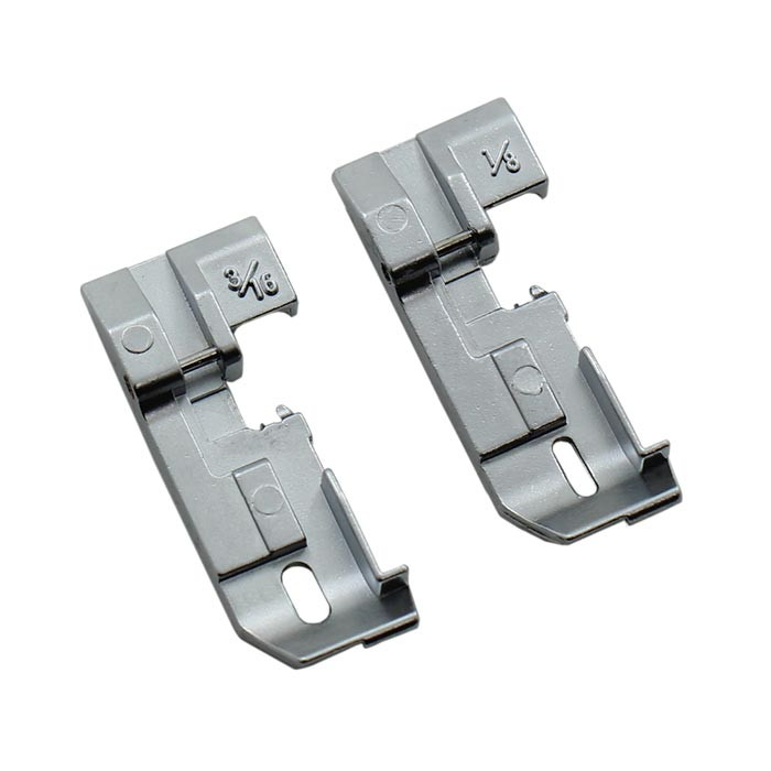 Set de pieds passepoil 3mm et 5mm surjeteuse Janome Set de pieds passepoil 3mm et 5mm surjeteuse Janome