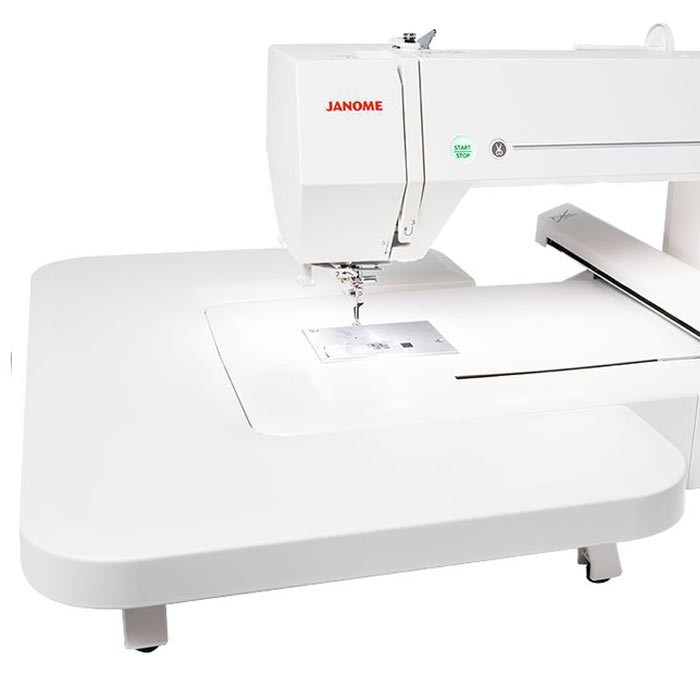 Table d'extension pour brodeuse Janome MC550E Table d'extension pour brodeuse Janome MC550E