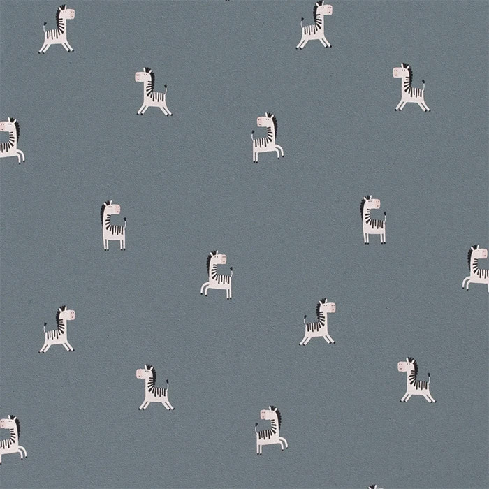 Tissu jersey de coton motif Zèbre150cm par 50cm Tissu jersey de coton motif Zèbre150cm par 50cm