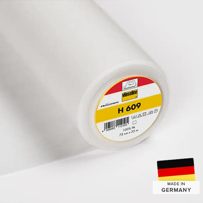 Vlieseline H609 thermocollante blanc au mètre Vlieseline H609 thermocollante blanc au mètre